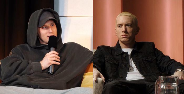 is nf related to eminem