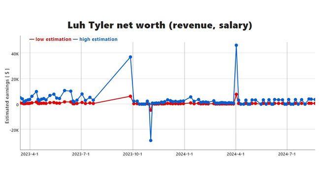 luh tyler's net worth